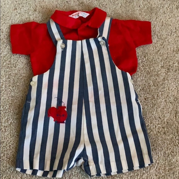 Vintage 1970s toddler overall Sz 18M